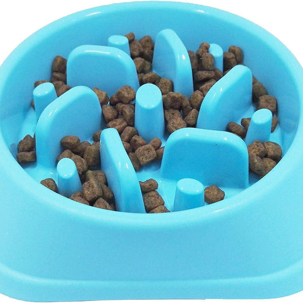 Dog Feeder Slow Eating Pet Bowl Eco-Friendly Non-Toxic Preventing Choking Healthy Design Bowl for Dog Pet Stop Bloat Bowl