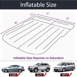 Inflatable Car Mattress, Car Bed for Back Seat, Car Air Mattress with Auto Air Pump, Portable Camping Mattress, Sleeping Pad (SUV Black)