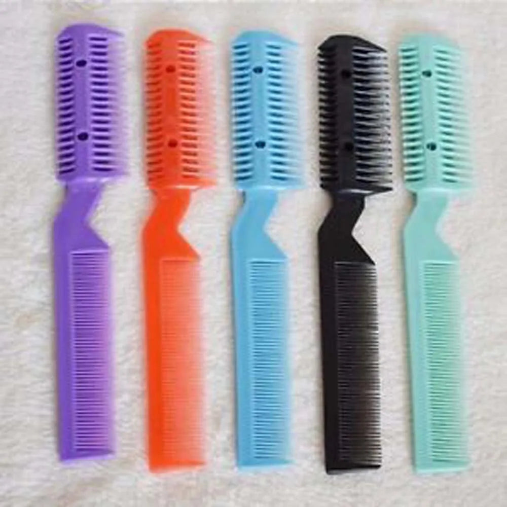 1PC Pet Dog Cat Hair Trimmer Comb Cutting Cut With 2 Blades Grooming Razor Thinning Hair Accessories