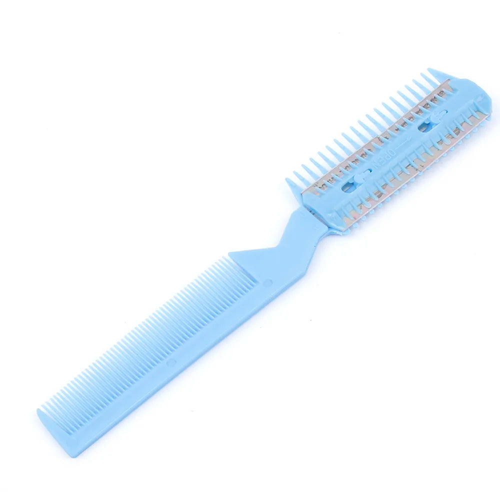 1PC Pet Dog Cat Hair Trimmer Comb Cutting Cut With 2 Blades Grooming Razor Thinning Hair Accessories