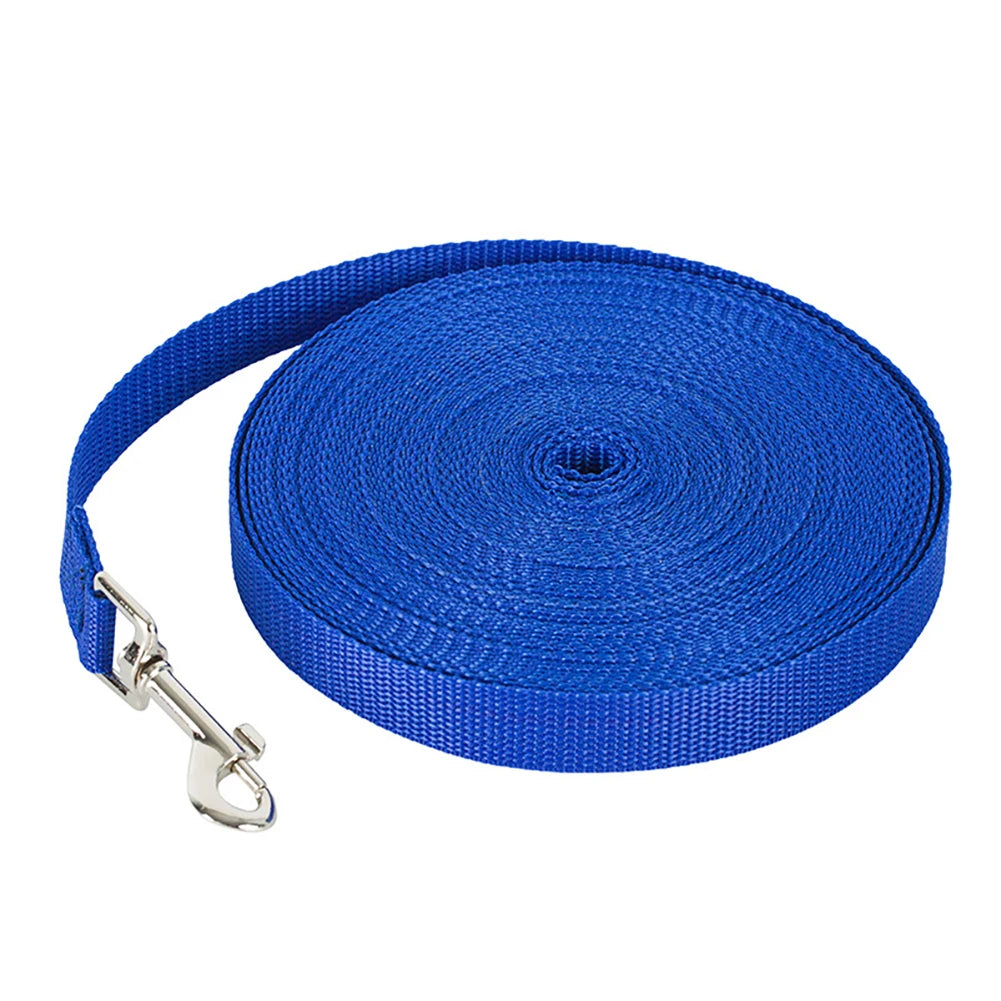 Long Tow Rope Nylon Dog Leashes 6 Colors 1.5M 1.8M 3M 4.5M 6M 10M Pet Walking Training Leash Cats Dogs Harness Collar Lead Strap