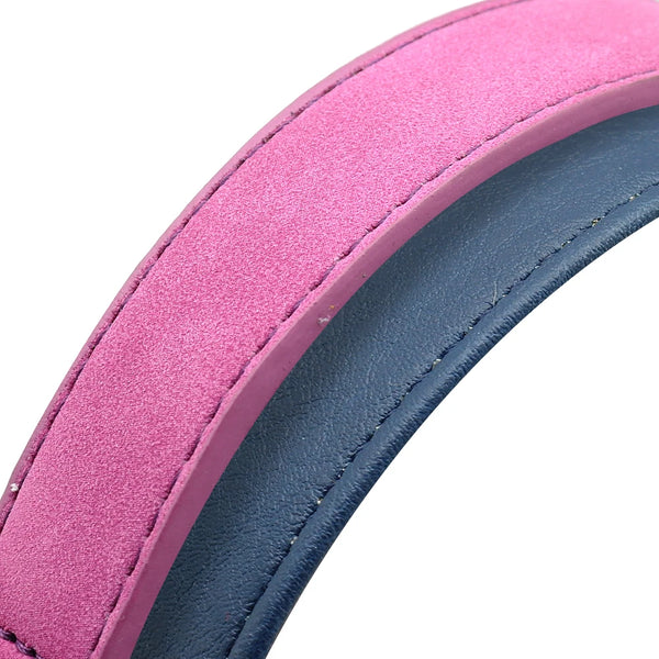Leather Dog Collar For Small Medium Large Dogs Soft Padded Big Dog Collars for Pitbull Labrador German Shepherd S-XXL