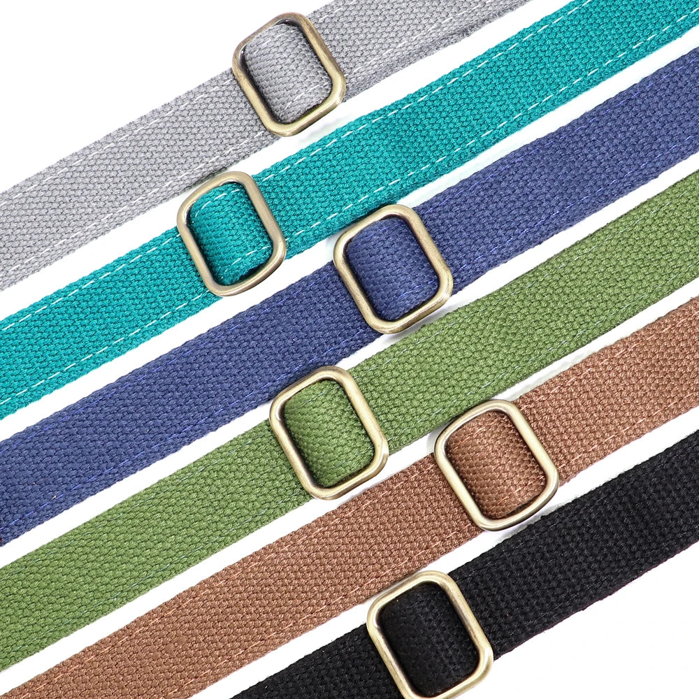 Personalized Nylon Dog Collar Leather Dogs Collars Free Engraved Pet ID Name Buckle Necklace Anti-lost For Small Large Dogs Pug