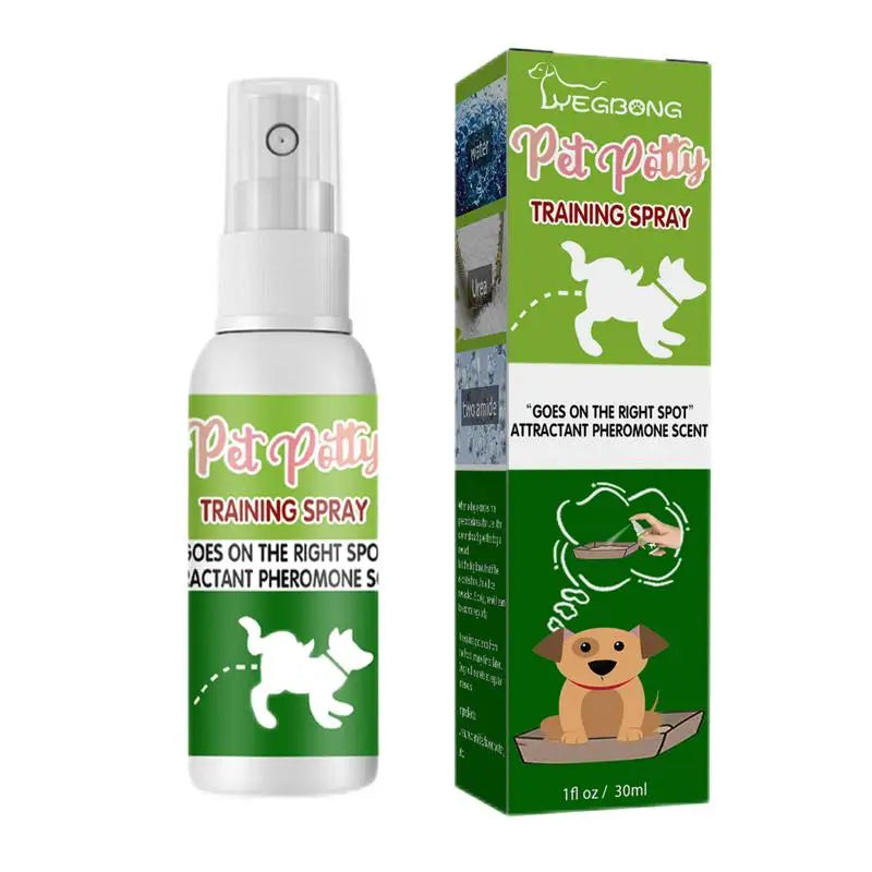 Pet Toilet Training Spray Inducer Dog Poops Cat Pee Positioning Defecation Puppy Stool Location Indoor Pet Potty Training Spray