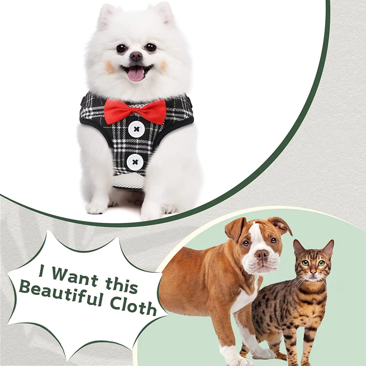 Elegant Bow Dog Collars Necktie Traction Rope Christmas Pet Harness for Small Medium Dogs Cat Chest Strap Dog Accessories Gifts