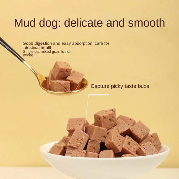 Dog Canned Food 380g Nutritious and Healthy Mixed Rice Wet Grain Beef and Chicken Flavored Snacks for Puppies Whole Box