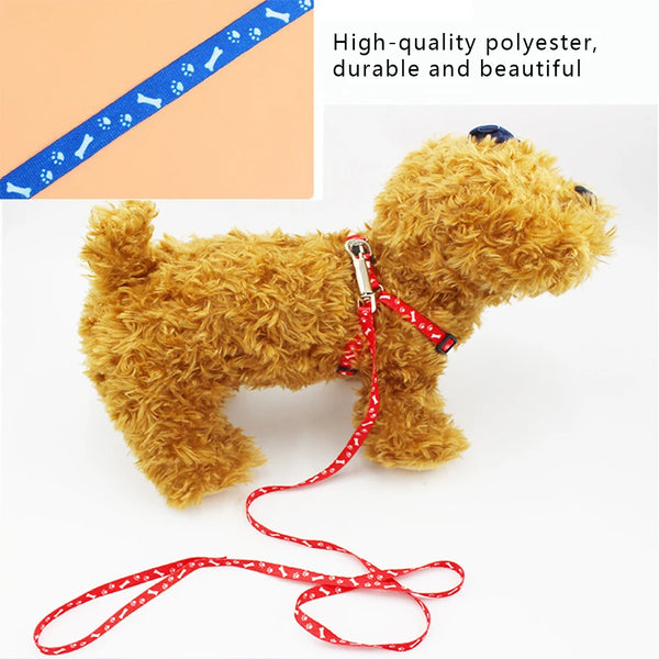 Polyester Pet Chest  Strap Soft Breathable Harness Rope Leash For Medium/large Dogs Cats Accessories Pet Supplies