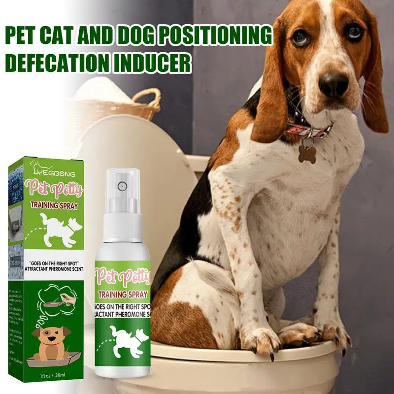 Pet Toilet Training Spray Inducer Dog Poops Cat Pee Positioning Defecation Puppy Stool Location Indoor Pet Potty Training Spray