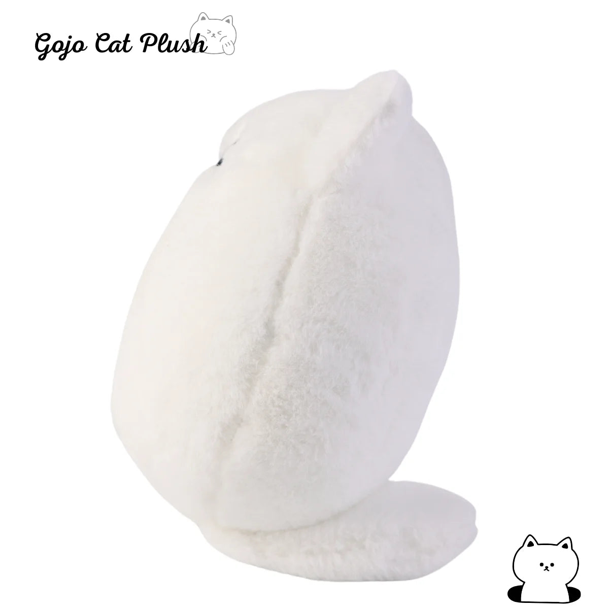 40cm Soft Gojo Cat Plush Pillow Hot Anime Sunglasses White Cat Plushies Toys Stuffed Animals Doll Home Decor Kids Birthday Gift