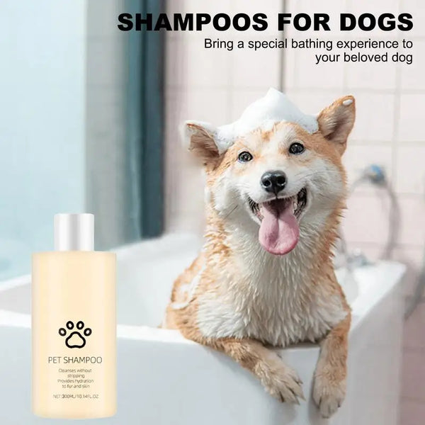 Natural Dog Shampoo Dog Shampoo Itchy Skin Relief 100ml Dog Body Wash Puppy Shampoo For Gentle Grooming Healthy Shiny Hair Easy