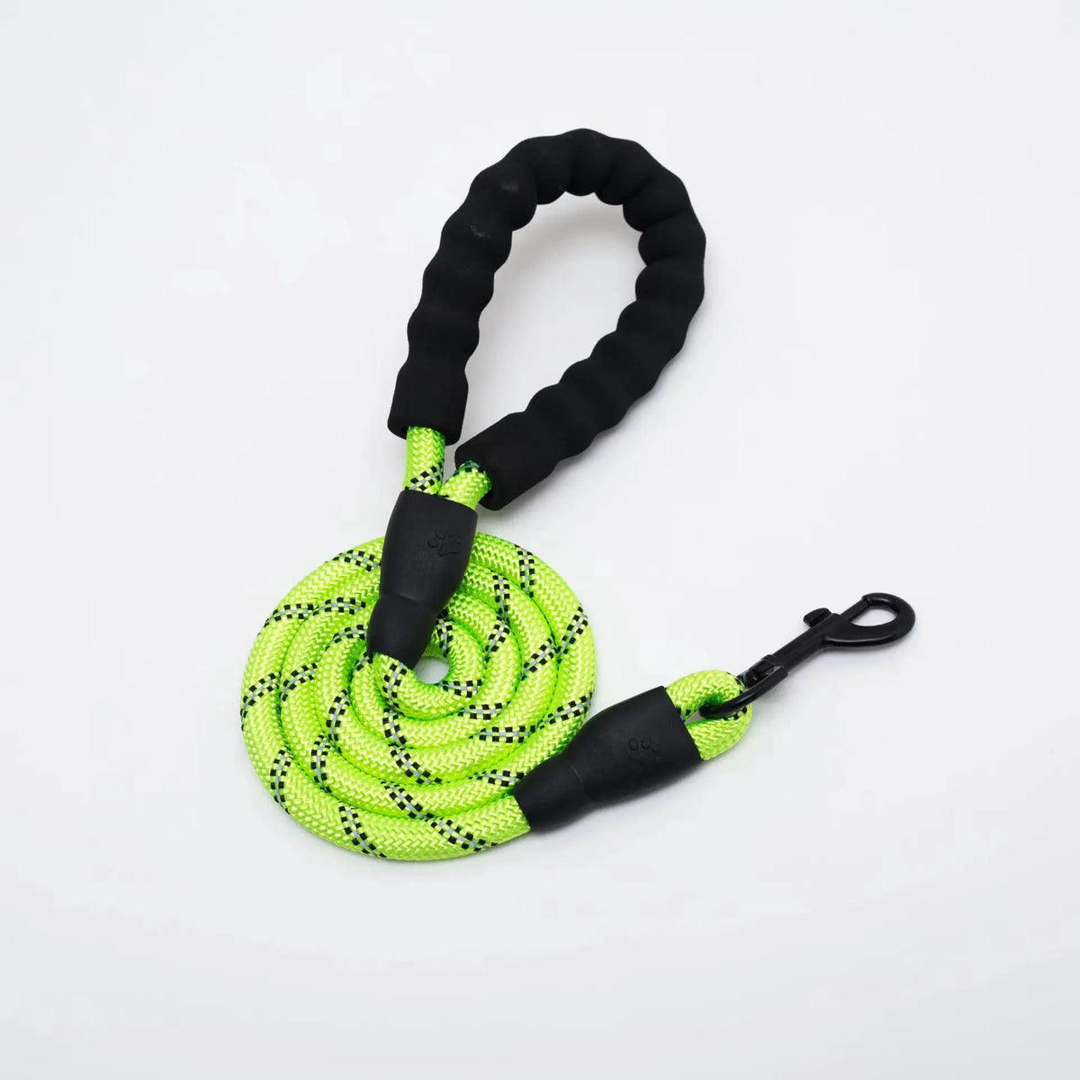 Reflective Dog Leash With Comfortable Padded Handle - Double Heavy Duty Traction Rope For Strong Dogs - Enhance Safety And Contr