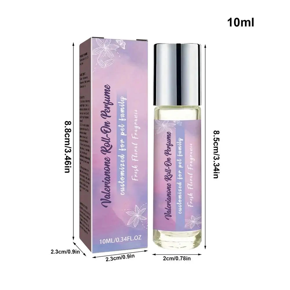 Dog Perfume Fur Conditioner Dog Fragrance Pet Mood And Relieve Dog Anxiety Rolling Beads Design Long-Lasting Clean Pet Calming