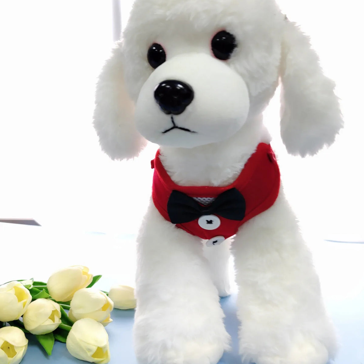 Elegant Bow Dog Collars Necktie Traction Rope Christmas Pet Harness for Small Medium Dogs Cat Chest Strap Dog Accessories Gifts