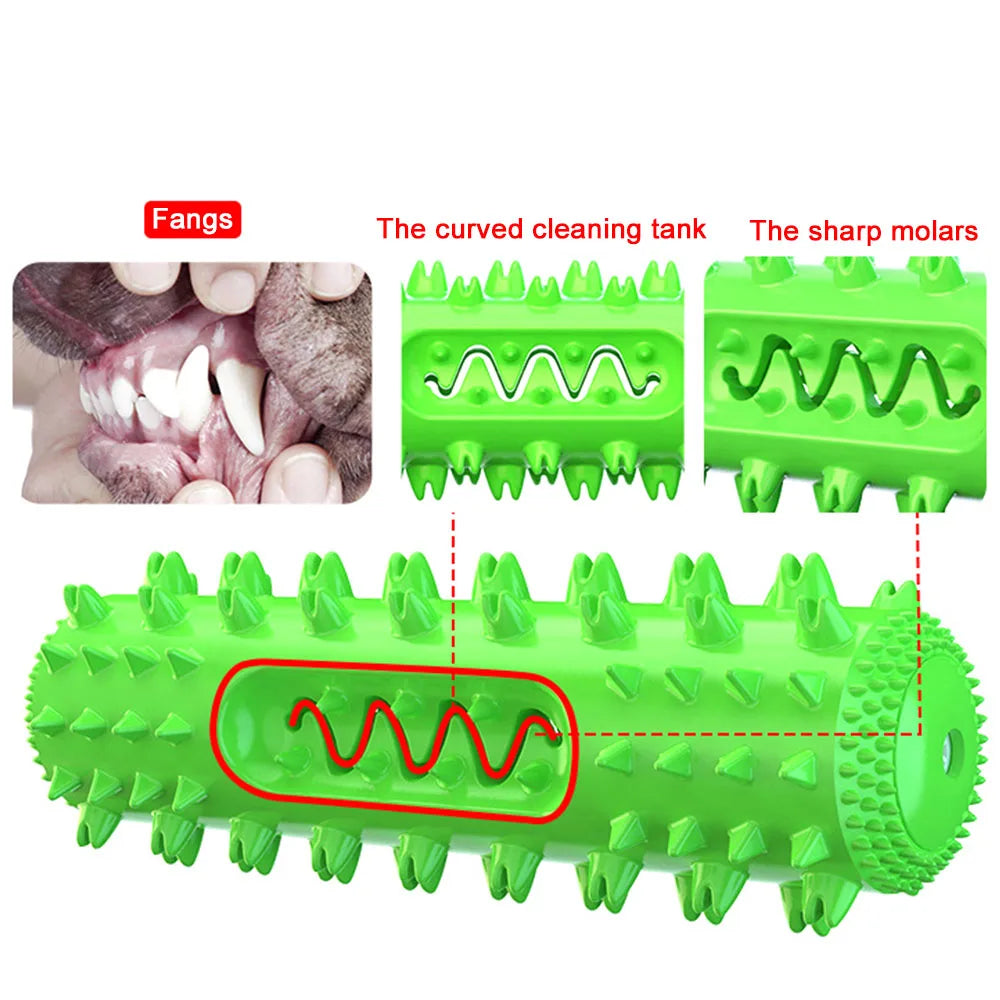 New Product Dog Molar Toothbrush Dog Molar Tooth Stick Puppy Dental Care Durable Dog Chew Toy Elasticity Soft Pet Tooth Cleaning