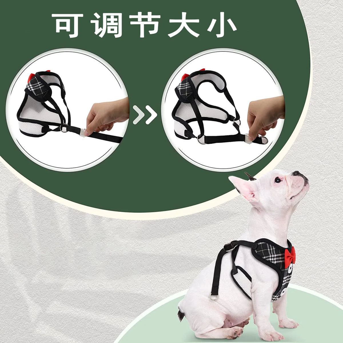 Elegant Bow Dog Collars Necktie Traction Rope Christmas Pet Harness for Small Medium Dogs Cat Chest Strap Dog Accessories Gifts