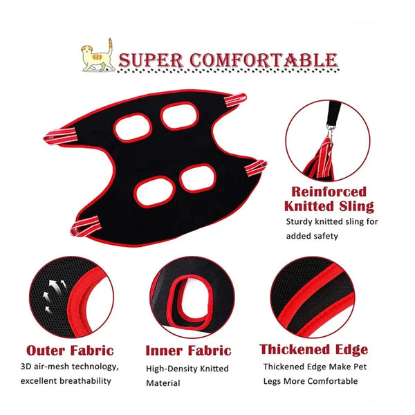 Cat Dog Grooming Nail Cutting Anti Scratch Bite Fixed Bag Bath Trimming Restraint Bag Beauty Hammock Hanging Pet Supplies