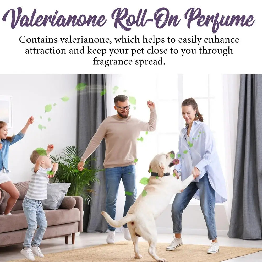 Dog Perfume Fur Conditioner Dog Fragrance Pet Mood And Relieve Dog Anxiety Rolling Beads Design Long-Lasting Clean Pet Calming