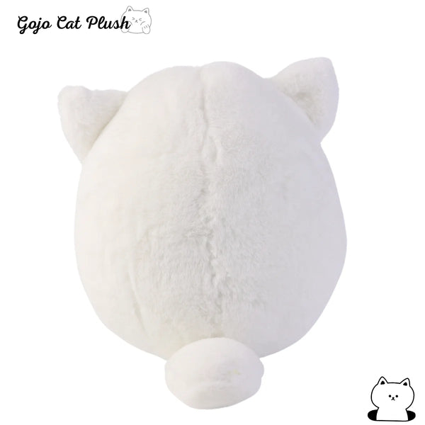 40cm Soft Gojo Cat Plush Pillow Hot Anime Sunglasses White Cat Plushies Toys Stuffed Animals Doll Home Decor Kids Birthday Gift