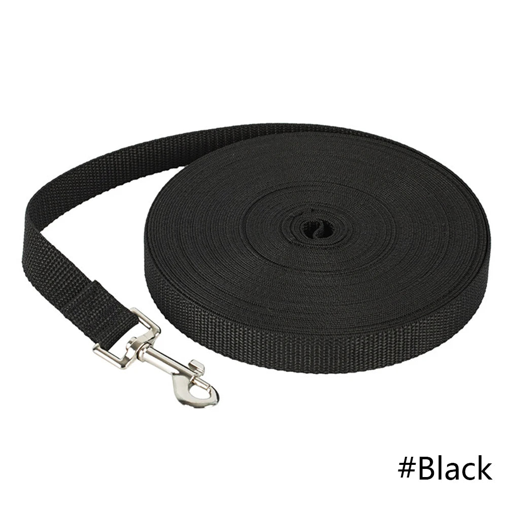 Long Tow Rope Nylon Dog Leashes 6 Colors 1.5M 1.8M 3M 4.5M 6M 10M Pet Walking Training Leash Cats Dogs Harness Collar Lead Strap