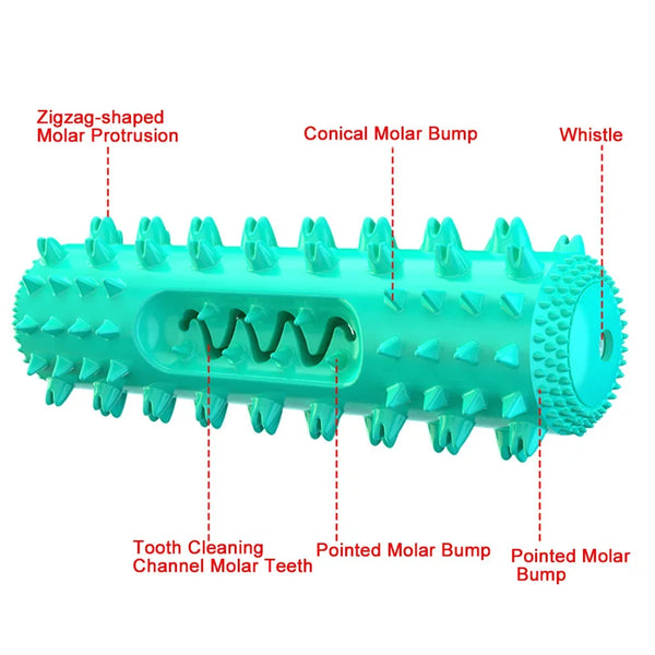 New Product Dog Molar Toothbrush Dog Molar Tooth Stick Puppy Dental Care Durable Dog Chew Toy Elasticity Soft Pet Tooth Cleaning