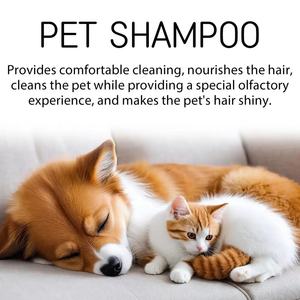 Natural Dog Shampoo Dog Shampoo Itchy Skin Relief 100ml Dog Body Wash Puppy Shampoo For Gentle Grooming Healthy Shiny Hair Easy