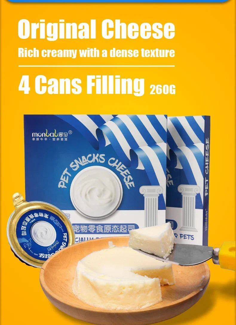 Dogs Cheese Original State Goat's Milk Cheese Bacteria Adult Dog Wet Food Goat's Milk Benefit Calcium Supplement Canned Snacks