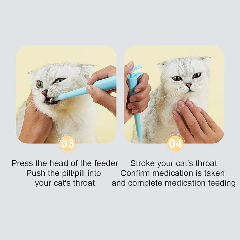 Medicine Feeder Handheld Multifunctional Pill Shooter Cat Dog Syringe Dispenser Plastic Feeding Syringe Pet Supplies For Daily