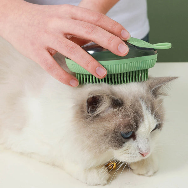 1pc - 3 in 1 Multi-Functional Cat Grooming Brush - Pet Brush for Shedding, Massaging, Quick & Easy Pet Care for Cats and Dogs