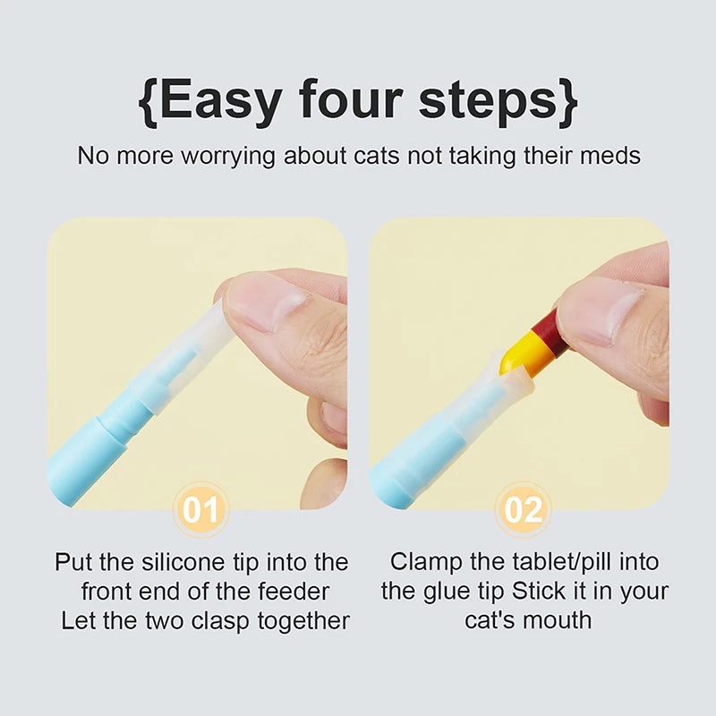 Medicine Feeder Handheld Multifunctional Pill Shooter Cat Dog Syringe Dispenser Plastic Feeding Syringe Pet Supplies For Daily