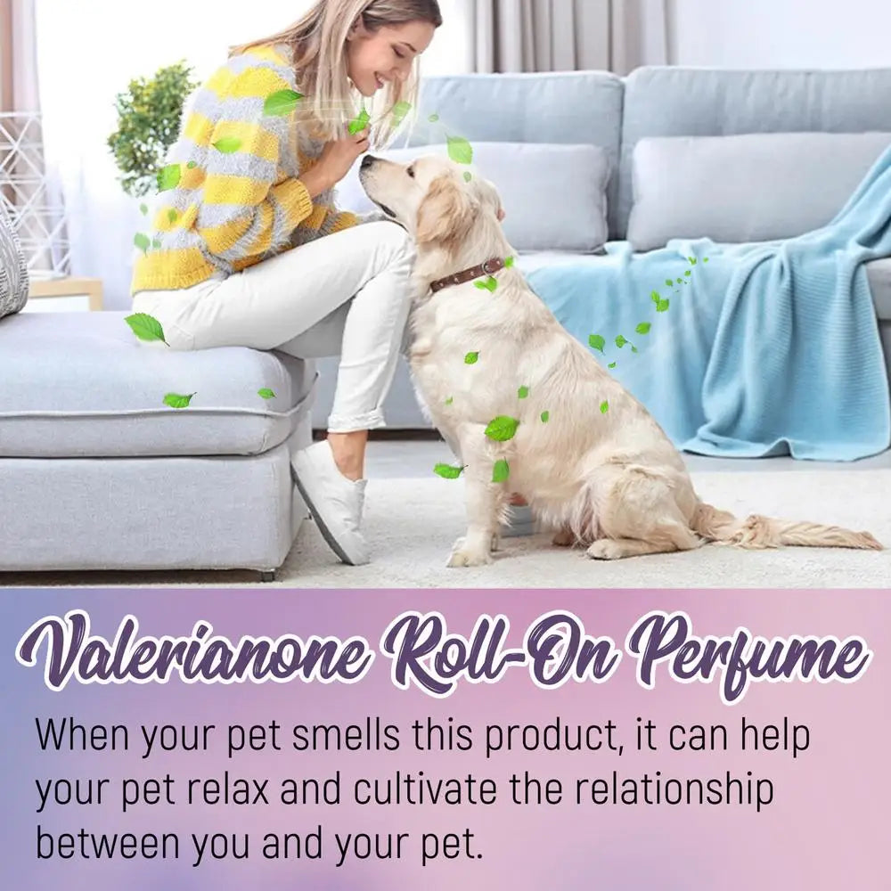 Dog Perfume Fur Conditioner Dog Fragrance Pet Mood And Relieve Dog Anxiety Rolling Beads Design Long-Lasting Clean Pet Calming