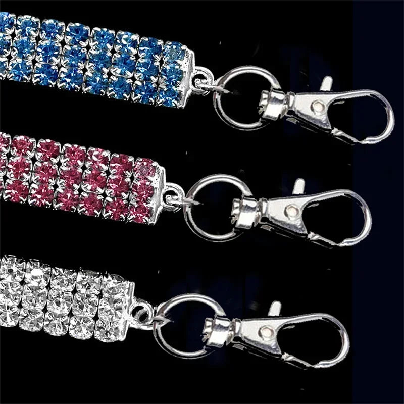 Dog Collars Bling Rhinestone Pet Crystal Diamond Collar For Dogs Cats Leashes Necklace Dog Accessories Pet Supplies