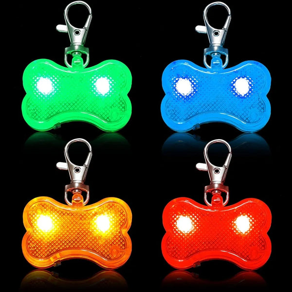 Night Glow Pendant for Dogs Safety Pet Luminous Bright Decor Dogs Spotlight Light Waterproof Running Lights Dog Accessories