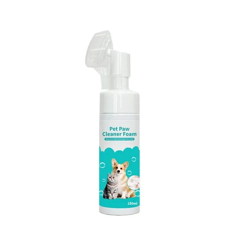 150 Ml Pet Dog Paw Cleaning Foam Convenient Cat and Dog Foot Cleaning Detergent Pet Care Easy Cleaning Pet Supplies