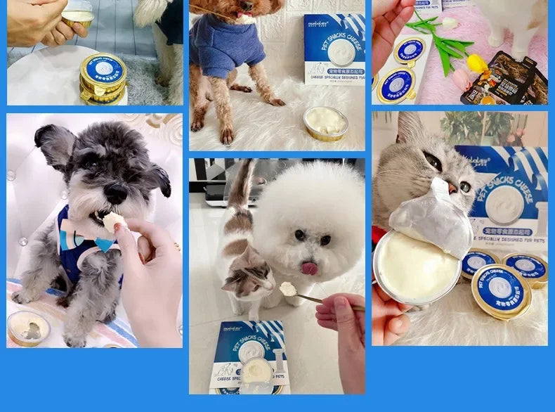 Dogs Cheese Original State Goat's Milk Cheese Bacteria Adult Dog Wet Food Goat's Milk Benefit Calcium Supplement Canned Snacks