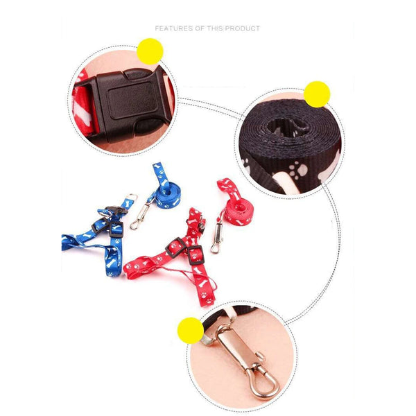 Polyester Pet Chest  Strap Soft Breathable Harness Rope Leash For Medium/large Dogs Cats Accessories Pet Supplies