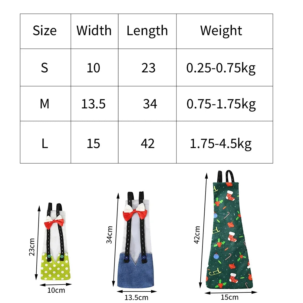 Reusable S/M/L Farm Pet Goose Diaper Hen Chicken Duck Poultry Diaper Cloth Washable Costume Diaper with Bow Knot Goose Supplies