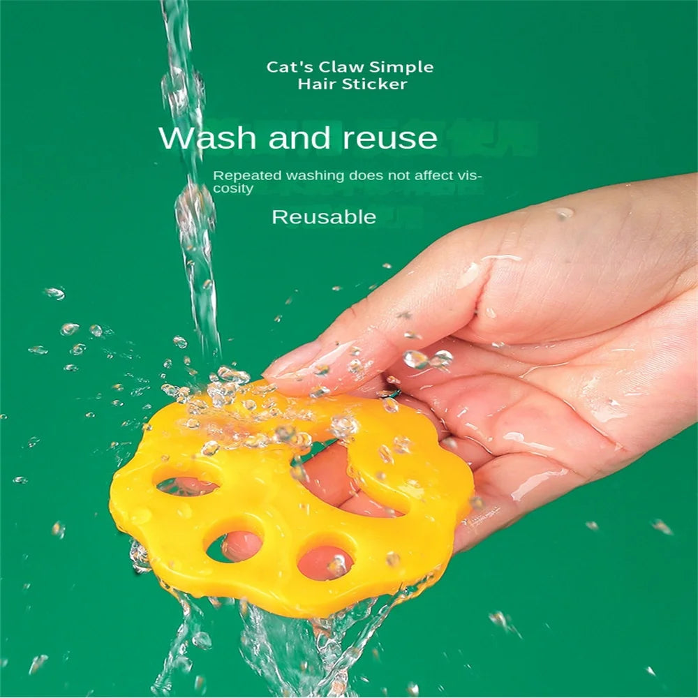 Pet Hair Remover Washing Machine Accessory Cat Dog Fur Lint Hair Remover Clothes Dryer Reusable Cleaning Laundry Dryer Catcher