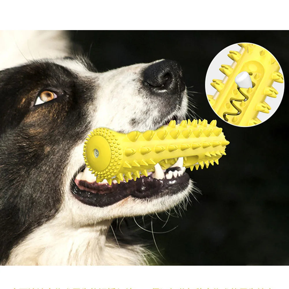 New Product Dog Molar Toothbrush Dog Molar Tooth Stick Puppy Dental Care Durable Dog Chew Toy Elasticity Soft Pet Tooth Cleaning